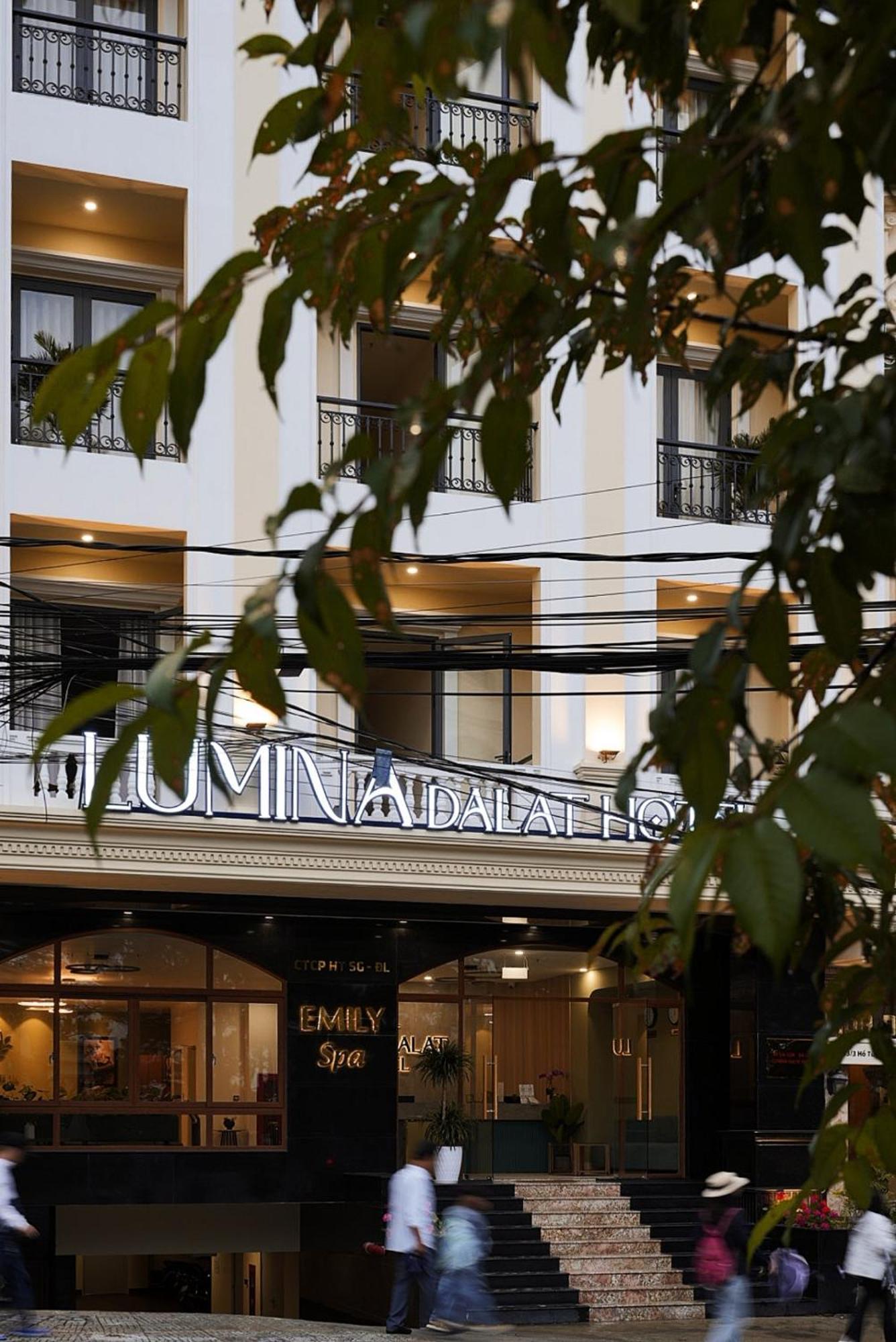 Lumina Hotel Da Lat Central Exterior foto